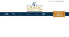 Desktop Screenshot of albemarleplantation.com